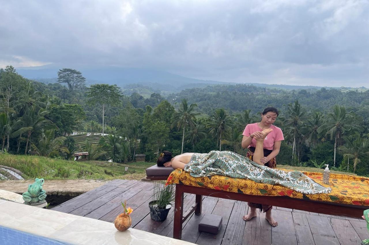 Villa Kts - Kubu Tepi Sawah Selemadeg Exterior foto
